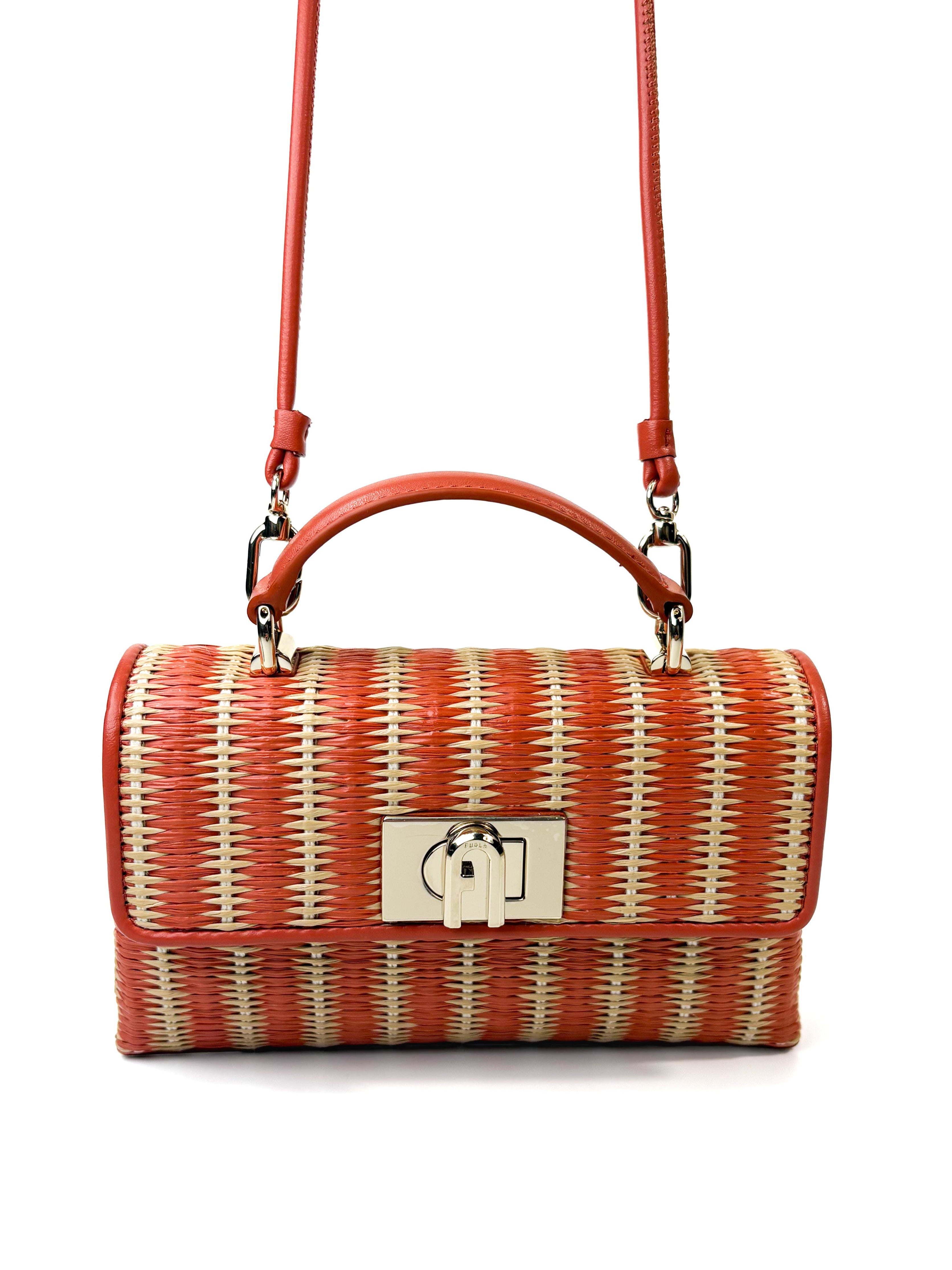 Furla 1927 mini tessuto - Beautyflyplace
