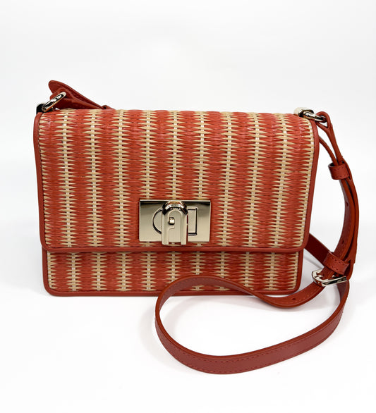 Furla 1972 mini rafia