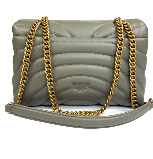 Pinko Love puff Classic Butterfly Green