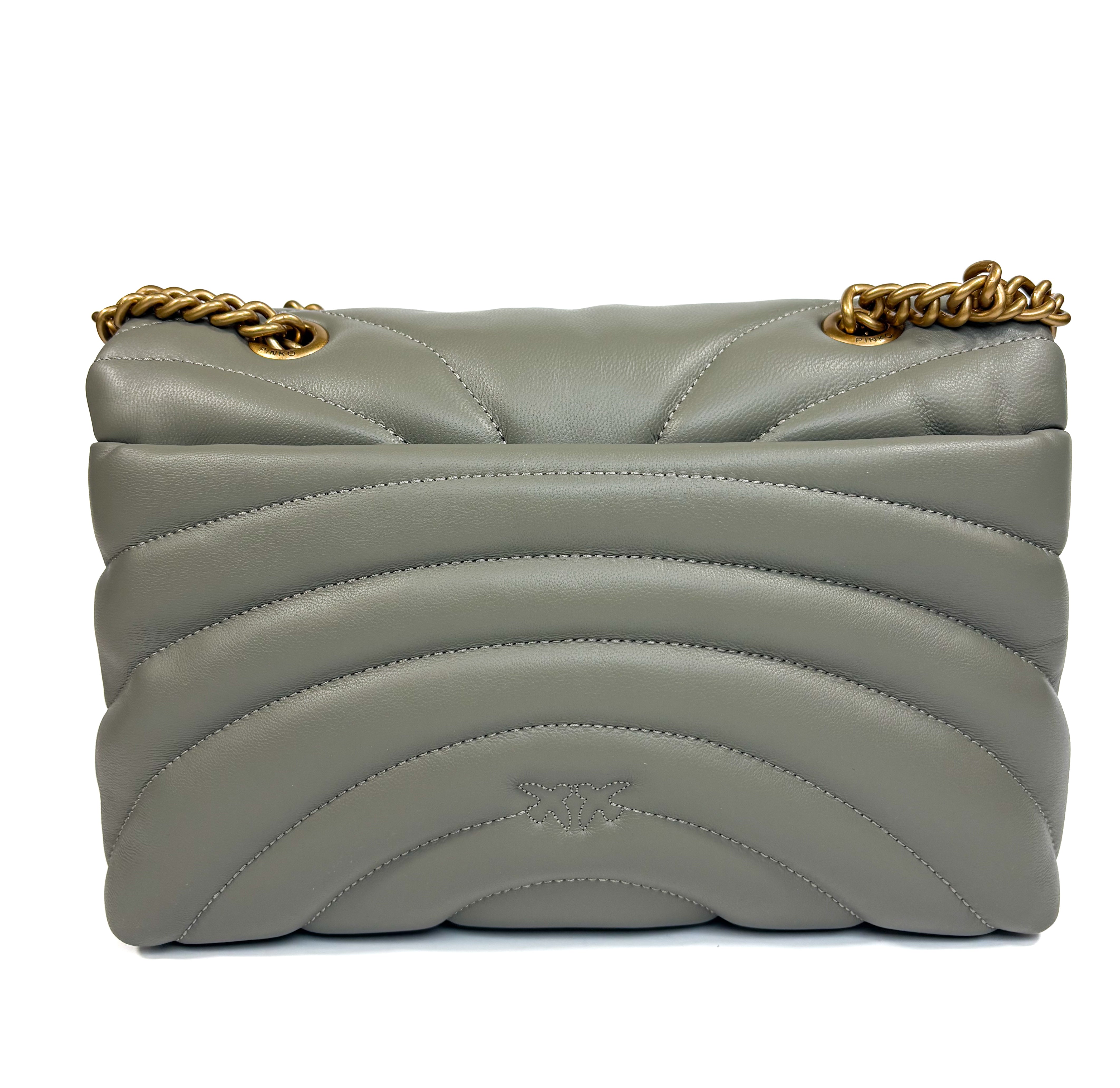 Pinko Love puff Classic Butterfly Green