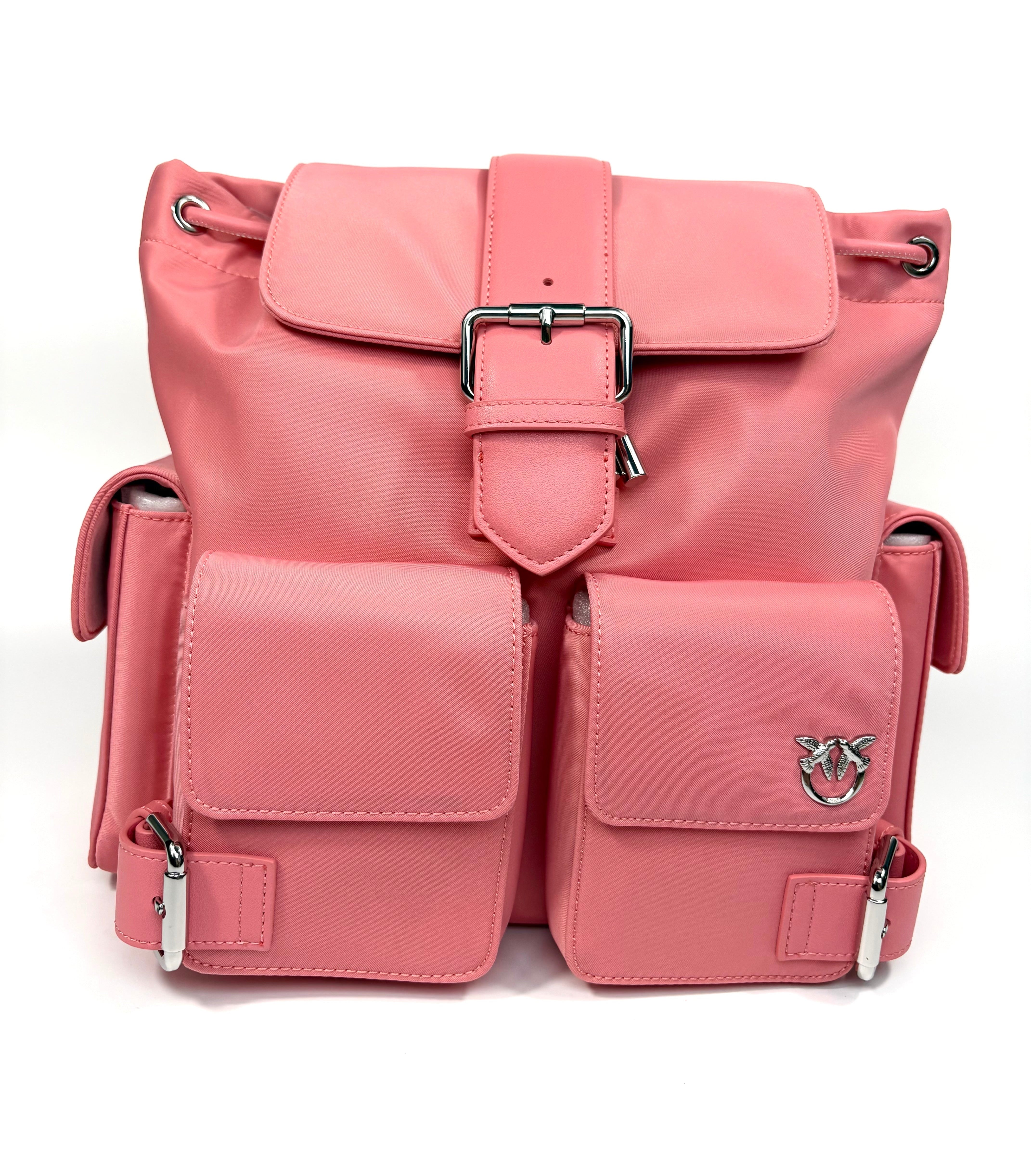 Rucsac nylon  Pinko mediu