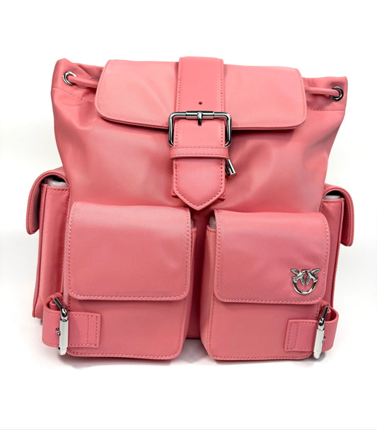 Rucsac nylon  Pinko mediu