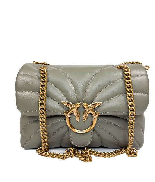 Pinko Love puff Classic Butterfly Green