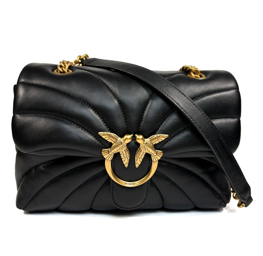 Pinko Love Puff Classic Butterfly black