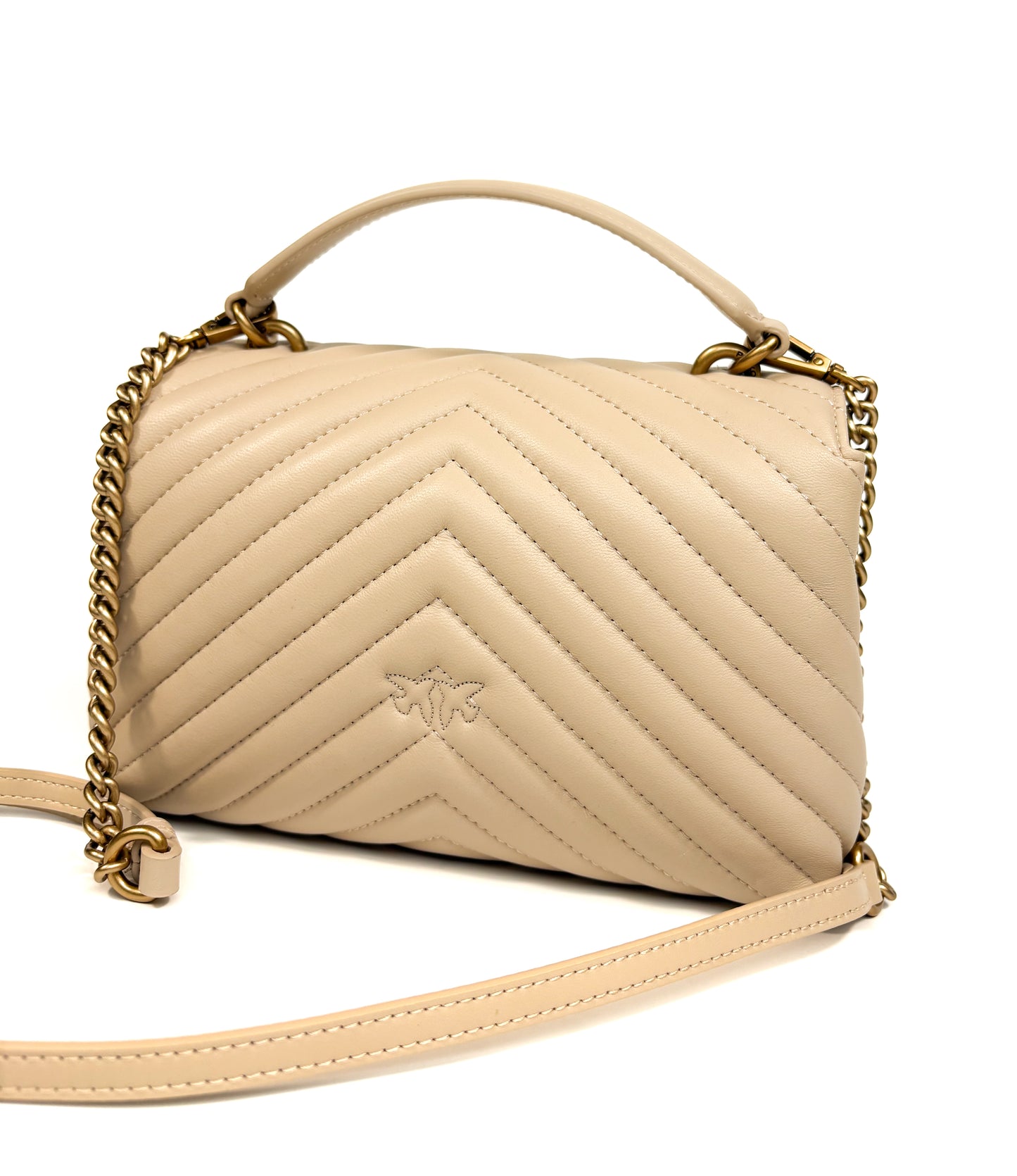 Geanta  top handle mini Pinko Lady puff