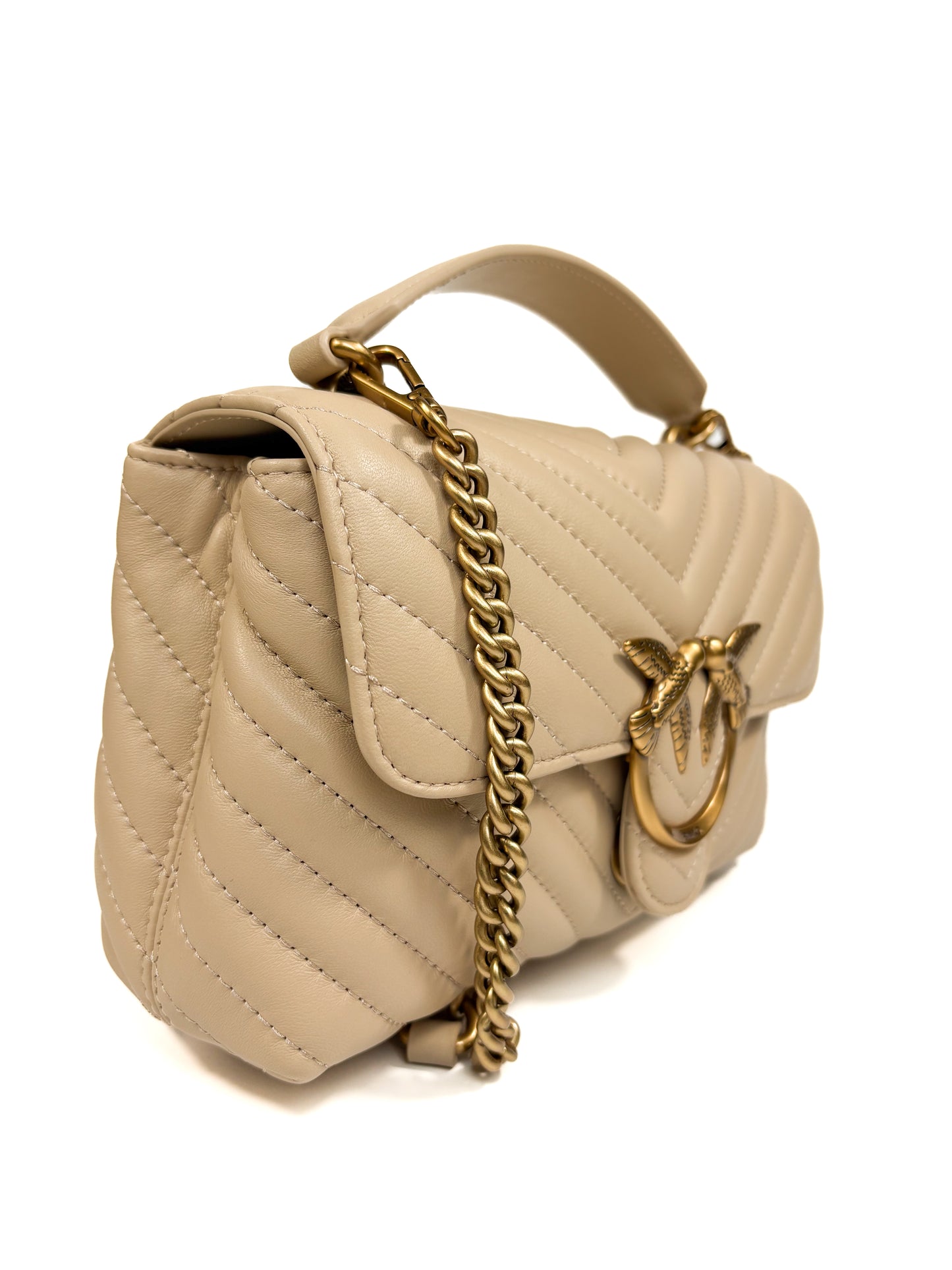 Geanta  top handle mini Pinko Lady puff